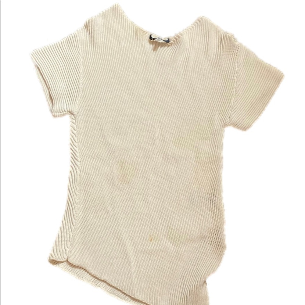 Cosette Cream Knit Sweater sz Medium